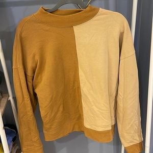 Madewell mockneck sweatshirt